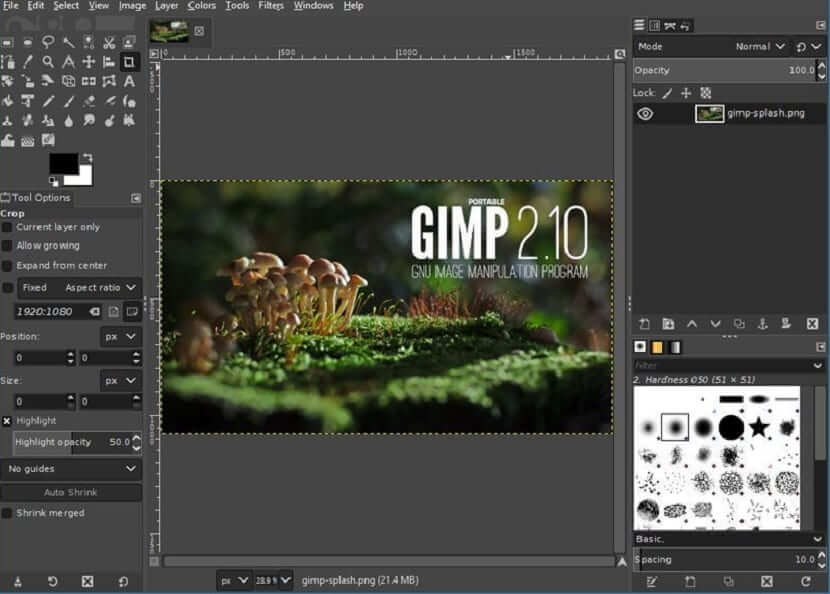 GIMP on ilmainen vaihtoehto Photoshopille